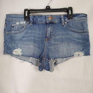 Asos Women’s Size 8 Denim Shorts Raw Hem